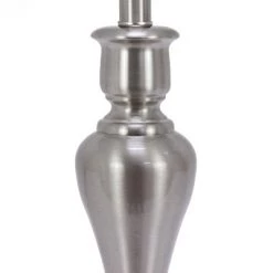 Set of 2 Brushed Touch Controllable Lamps - Decor Therapy Steel