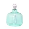 Glass Table Lamp with Fabric Shade Aqua - Simple Designs -Loca Table Lamps Store unnamed file 441