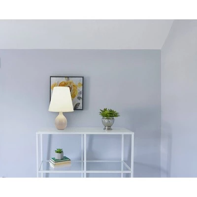 13.5" Traditional Small Metal Table Lamp OffWhite/Avocado - Ore International 4 13.5" Traditional Small Metal Table Lamp OffWhite/Avocado - Ore International - Image 2