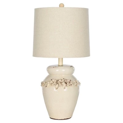 (Set of 2) 24" Marquesa Vase Lamp Cream (Includes CFL Light Bulb) - Safavieh 3 (Set of 2) 24" Marquesa Vase Lamp Cream (Includes CFL Light Bulb) - Safavieh