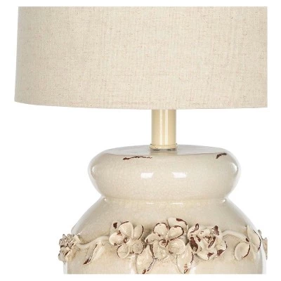 (Set of 2) 24" Marquesa Vase Lamp Cream (Includes CFL Light Bulb) - Safavieh 4 (Set of 2) 24" Marquesa Vase Lamp Cream (Includes CFL Light Bulb) - Safavieh - Image 2