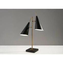 25" Owen Table Lamp Black - Adesso