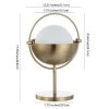 JONATHAN Y 17.5" Iron and Glass Casi Art Deco Mid Century Globe Table Lamp (Includes LED Light Bulb) Brass - Jonathan Y -Loca Table Lamps Store unnamed file 4433