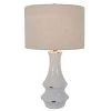 30" Ceramic Callie Table Lamp White - Decor Therapy -Loca Table Lamps Store unnamed file 4434