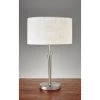 22" Hayworth Collection Table Lamp Silver - Adesso -Loca Table Lamps Store unnamed file 444