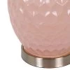 23" (Set of 2) Fletcher Glass Genie Table Lamps Pink (Includes LED Light Bulb) - Decor Therapy -Loca Table Lamps Store unnamed file 4445