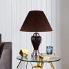 27" Traditional Metal Table Lamp with Cone Shade Brown - Ore International -Loca Table Lamps Store unnamed file 4448
