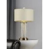 28.75" Traditional Metal Table Lamp with Crystal Accents Gold - Ore International -Loca Table Lamps Store unnamed file 4450