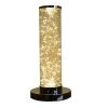 13" Novelty Metal Tube Table Lamp (Includes LED Light Bulb) Silver - Ore International -Loca Table Lamps Store unnamed file 4454