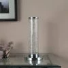 13" Novelty Metal Tube Table Lamp (Includes LED Light Bulb) Silver - Ore International -Loca Table Lamps Store unnamed file 4457