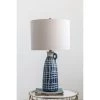 Stoneware Table Lamp with Embossed Grid Pattern - 3R Studios 1 Stoneware Table Lamp with Embossed Grid Pattern - 3R Studios -Loca Table Lamps Store unnamed file 4477