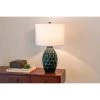 24.5" Ceramic Tamara Faceted Table Lamp Emerald Green - Decor Therapy -Loca Table Lamps Store unnamed file 4493