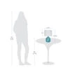 7.5" Ceramic Accent Lamp Teal (Includes LED Light Bulb) - Cresswell Lighting 10 7.5" Ceramic Accent Lamp Teal (Includes LED Light Bulb) - Cresswell Lighting -Loca Table Lamps Store unnamed file 4501