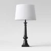 Column Lamp Black with Linen Shade - Threshold™ Natural -Loca Table Lamps Store unnamed file 4504