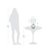 18" Glass Accent Lamp Green (Includes LED Light Bulb) - Cresswell Lighting -Loca Table Lamps Store unnamed file 4532
