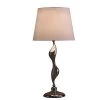 24" Modern Metal Table Lamp with Twisted Base Silver - Ore International -Loca Table Lamps Store unnamed file 4534
