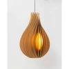 19.75" Modern Oak Wood Hanging Acorus Pendant Light Brown - Ore International -Loca Table Lamps Store unnamed file 4538