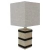 15" Campbell Square Barrel Accent Table Lamp (Includes LED Light Bulb) White - Decor Therapy -Loca Table Lamps Store unnamed file 4544