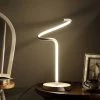 18" Modern Metal Spiral Table Lamp (Includes LED Light Bulb) White - Ore International -Loca Table Lamps Store unnamed file 4584