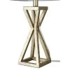 22.5" Metal Cage Table Lamp (Includes LED Light Bulb) Silver - Cresswell Lighting -Loca Table Lamps Store unnamed file 4614