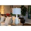 27.5" Patterned Ceramic Table Lamp White Glaze - Decor Therapy -Loca Table Lamps Store unnamed file 4630