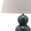 (Set of 2) 28" Pamela Triple Gourd Ceramic Lamp Marine Blue (Includes CFL Light Bulb) - Safavieh 9 (Set of 2) 28" Pamela Triple Gourd Ceramic Lamp Marine Blue (Includes CFL Light Bulb) - Safavieh -Loca Table Lamps Store unnamed file 4635