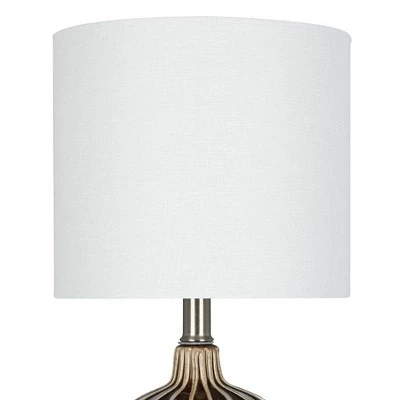 19" Ceramic Accent Lamp Bronze - Cresswell Lighting 5 19" Ceramic Accent Lamp Bronze - Cresswell Lighting - Image 3