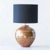 Metal Table Lamp with Fabric Shade Copper/Black - 3R Studios 2 Metal Table Lamp with Fabric Shade Copper/Black - 3R Studios -Loca Table Lamps Store unnamed file 4662