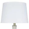 25.25" Glass Lamp White - Cresswell Lighting -Loca Table Lamps Store unnamed file 4684