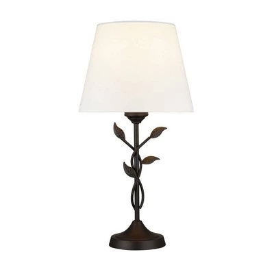 21" Metal Table Lamp Floral - Cresswell Lighting 3 21" Metal Table Lamp Floral - Cresswell Lighting