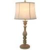 30" x 12" Dora Sculpted Resin Table Lamp Distressed Cream - Decor Therapy -Loca Table Lamps Store unnamed file 4746