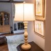 30" x 12" Dora Sculpted Resin Table Lamp Distressed Cream - Decor Therapy -Loca Table Lamps Store unnamed file 4752