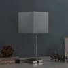 21.5" Modern Metal Table Lamp with USB Charging Port Gray - Ore International -Loca Table Lamps Store unnamed file 4756