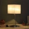 21.5" Modern Metal Table Lamp with USB Charging Port Gray - Ore International -Loca Table Lamps Store unnamed file 4757
