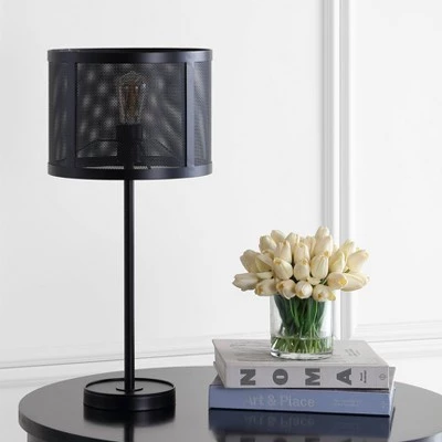 JONATHAN Y 25" Metal Wilcox Minimalist Table Lamp (Includes LED Light Bulb) Black - JONATHAN Y 4 JONATHAN Y 25" Metal Wilcox Minimalist Table Lamp (Includes LED Light Bulb) Black - JONATHAN Y - Image 2