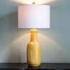 27.5" Patterned Ceramic Table Lamp Camel Glaze - Decor Therapy -Loca Table Lamps Store unnamed file 4778