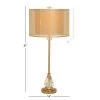 Olivia & May 31" x 14" Glam Sophisticated Crystal and Iron Table Lamp - Olivia & May -Loca Table Lamps Store unnamed file 480