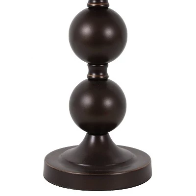 28.5" Set of 2 Sadie Stacked Ball Table Lamp Bronze - Decor Therapy 4 28.5" Set of 2 Sadie Stacked Ball Table Lamp Bronze - Decor Therapy - Image 2