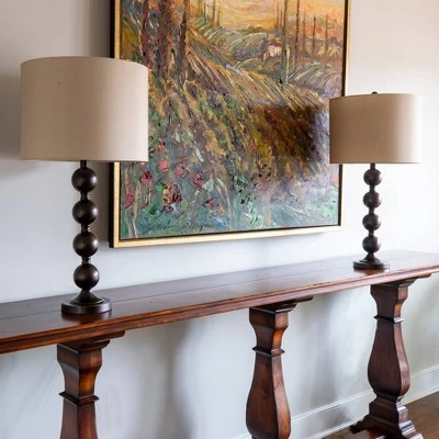 28.5" Set of 2 Sadie Stacked Ball Table Lamp Bronze - Decor Therapy 5 28.5" Set of 2 Sadie Stacked Ball Table Lamp Bronze - Decor Therapy - Image 3