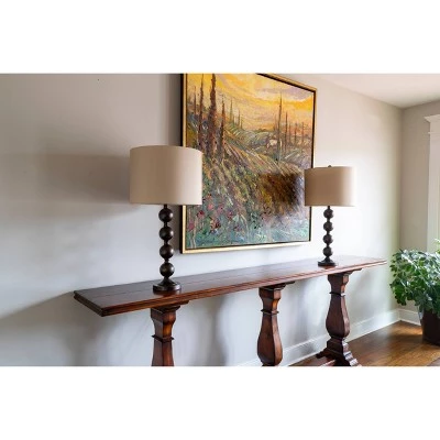 28.5" Set of 2 Sadie Stacked Ball Table Lamp Bronze - Decor Therapy 7 28.5" Set of 2 Sadie Stacked Ball Table Lamp Bronze - Decor Therapy - Image 5