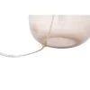 Transparent Glass Table Lamp with Cotton Shade - 3R Studios -Loca Table Lamps Store unnamed file 4810