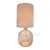 Transparent Glass Table Lamp with Cotton Shade - 3R Studios -Loca Table Lamps Store unnamed file 4811