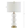 JONATHAN Y 27" (Set of 2) Bella Glass Triple Sphere Table Lamp (Includes Energy Efficient Light Bulb) - JONATHAN Y Chrome -Loca Table Lamps Store unnamed file 485