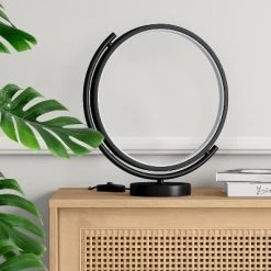 13.5" Table Lamp (Includes LED Light Bulb) Black - Project 62™