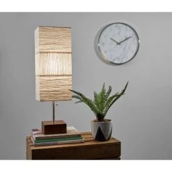26" Sahara Table Lamp Steel - Adesso