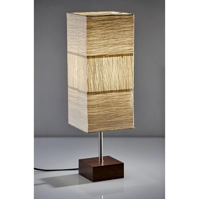 26" Sahara Table Lamp Steel - Adesso 4 26" Sahara Table Lamp Steel - Adesso - Image 2