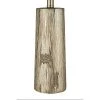 24" Faux Wood Table Lamp Silver - Cresswell Lighting -Loca Table Lamps Store unnamed file 4937