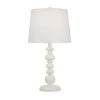 23" Balustraude Table Lamp (Includes LED Light Bulb) White - Cresswell Lighting -Loca Table Lamps Store unnamed file 4947