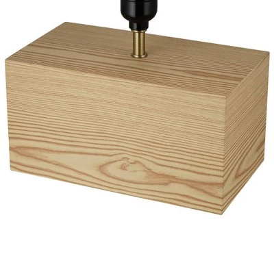 14.5" MDF Table Lamp Natural - Cresswell Lighting 4 14.5" MDF Table Lamp Natural - Cresswell Lighting - Image 2