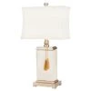 32" Amiliana Glazed Tassel Lamp Cream (Includes CFL Light Bulb) - Safavieh -Loca Table Lamps Store unnamed file 4986